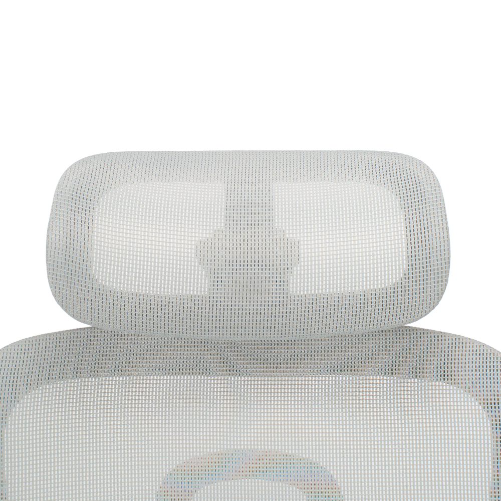 Kancelárske kreslo, svetlosivá/sivá, nosnosť 150 kg, ERMEN