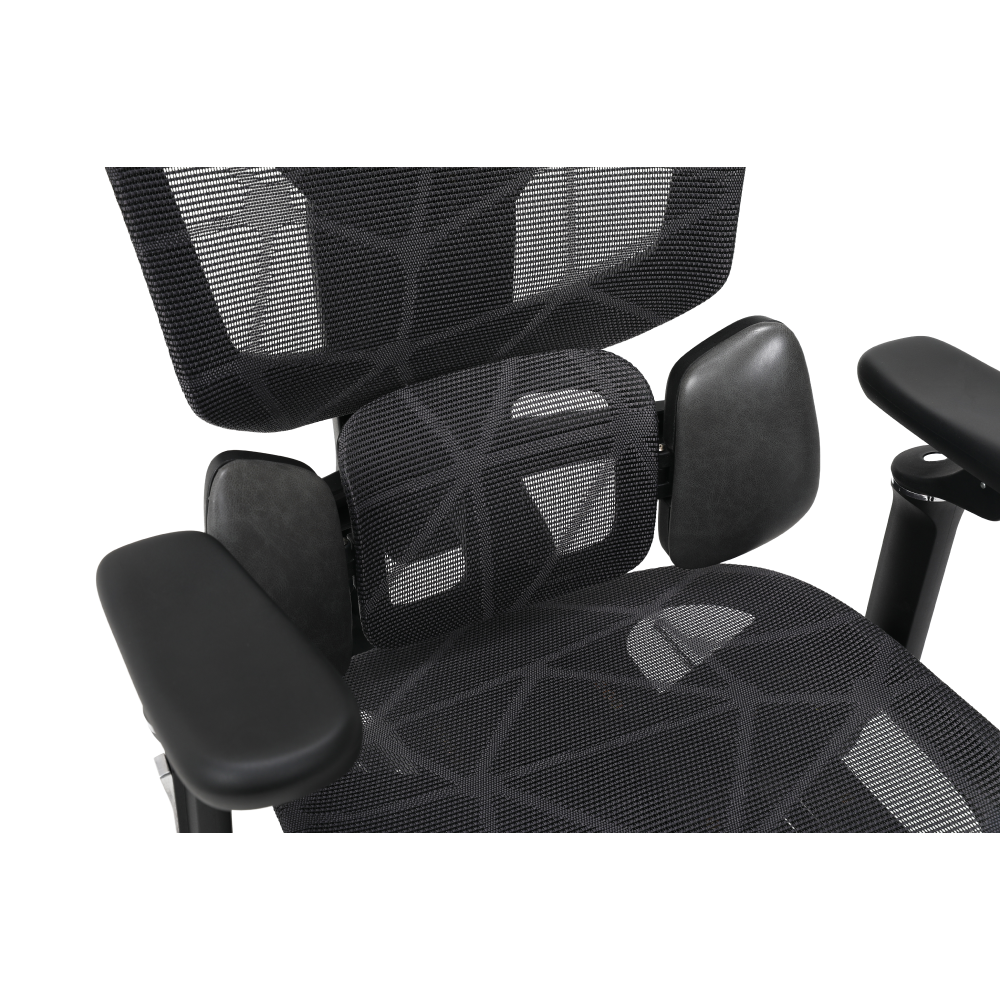 Kancelárske kreslo, tmavosivá/čierna, nosnosť 150 kg, VILMER