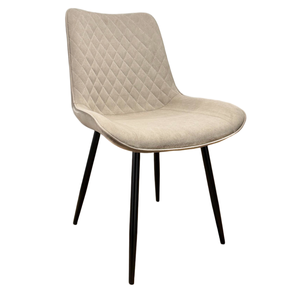 Jedálenská stolička, svetlohnedá/čierna, DELORA