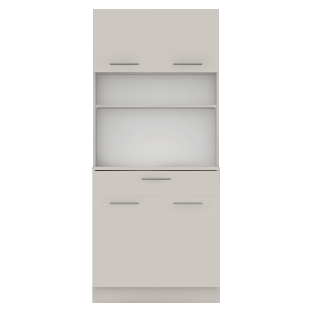 Négyajtós szekrény, kasmír, DOMIS NEW