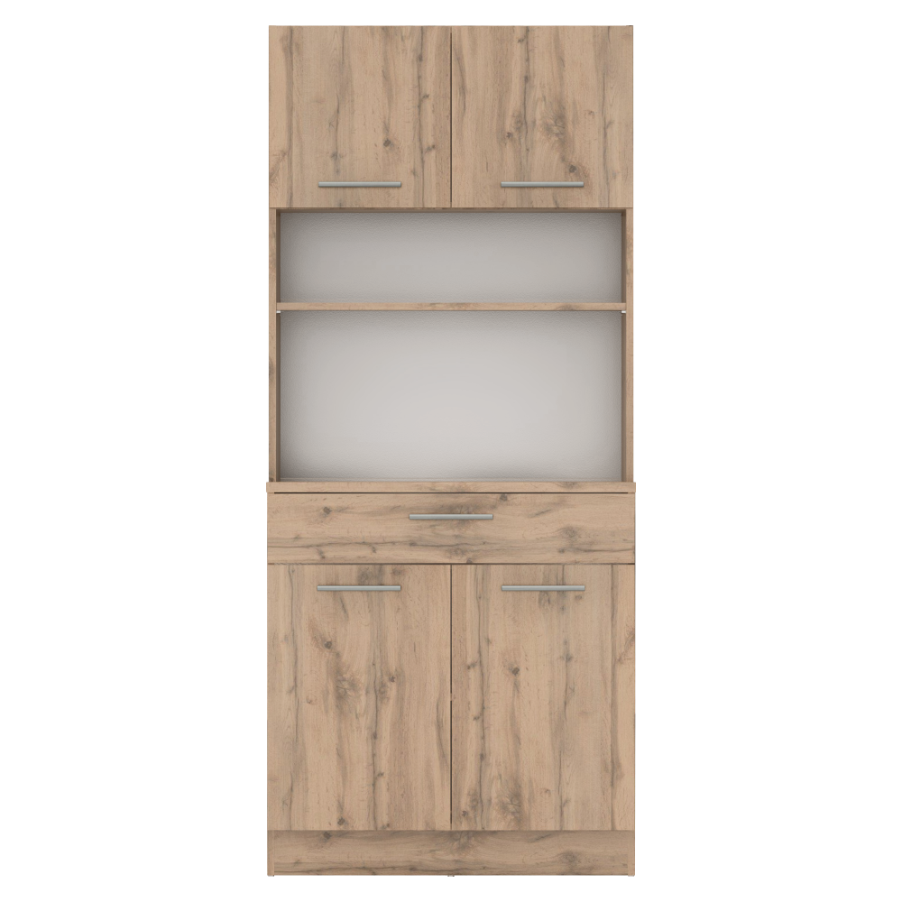 Négyajtós szekrény, wotan tölgy, DOMIS NEW