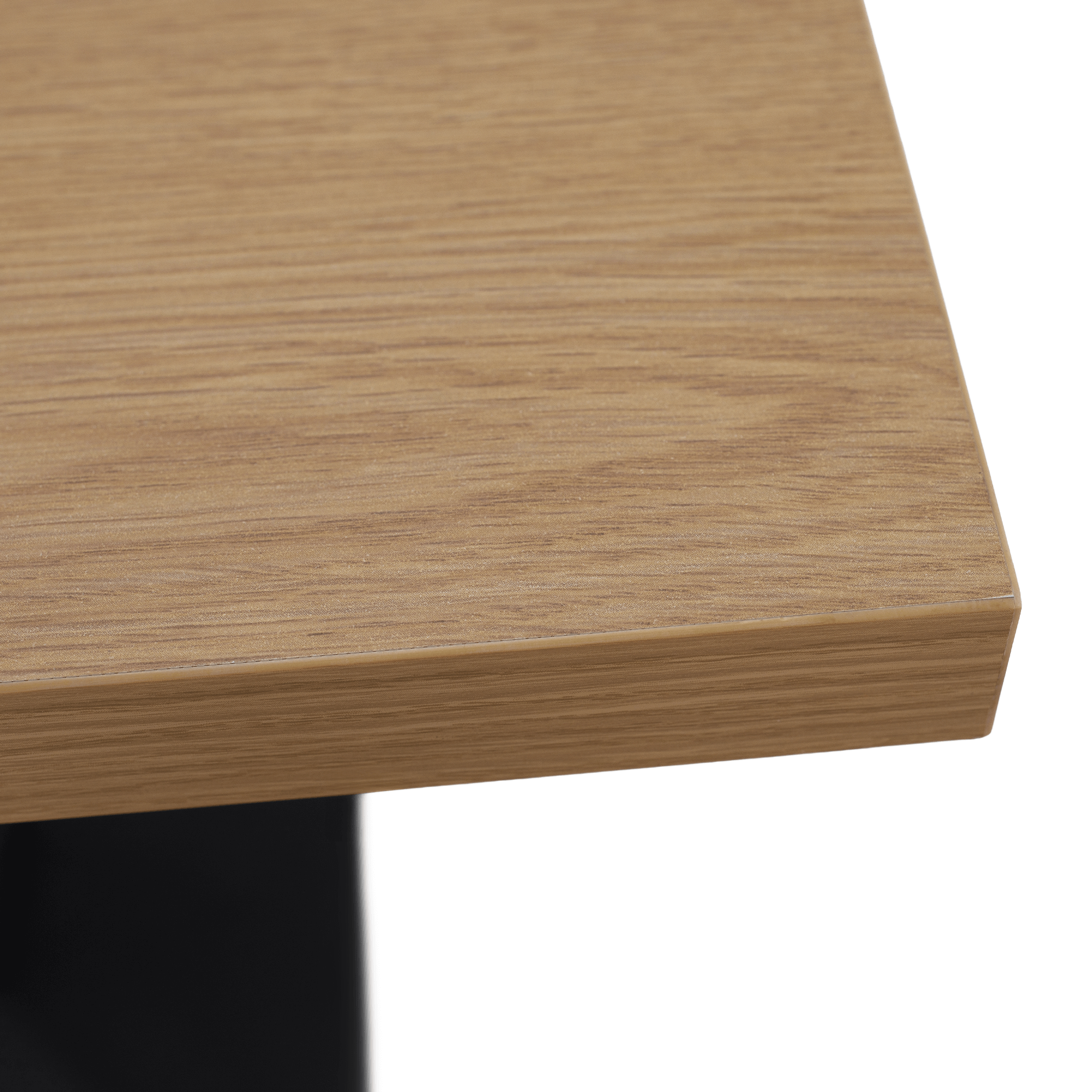 Jedálenský bistro stôl, dub sonoma/čierna, 70x70 cm, RINALDO TYP 1