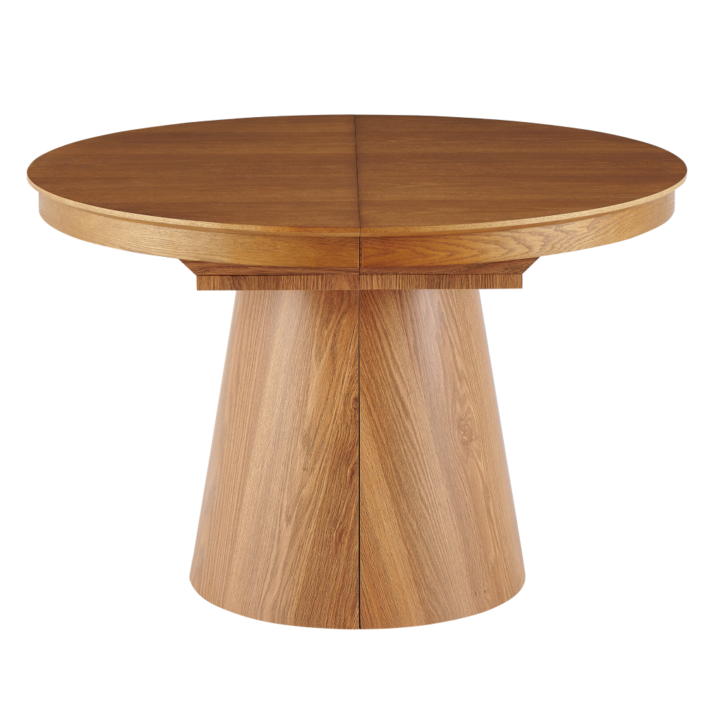 Jedálenský stôl, rozkladací, dub, 115-150-185x75 cm, NANET