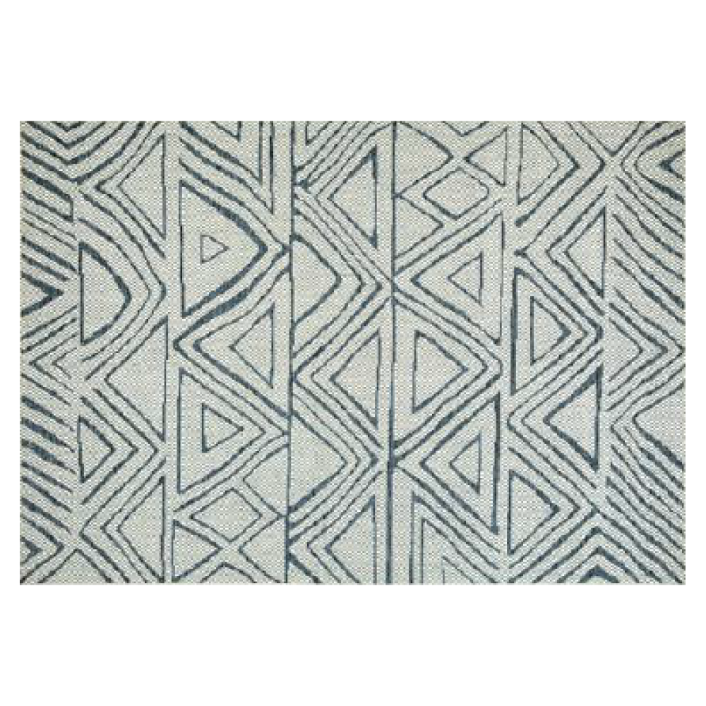 Terasový koberec, béžová/šedá, 67x120, KLYDE TYP 2