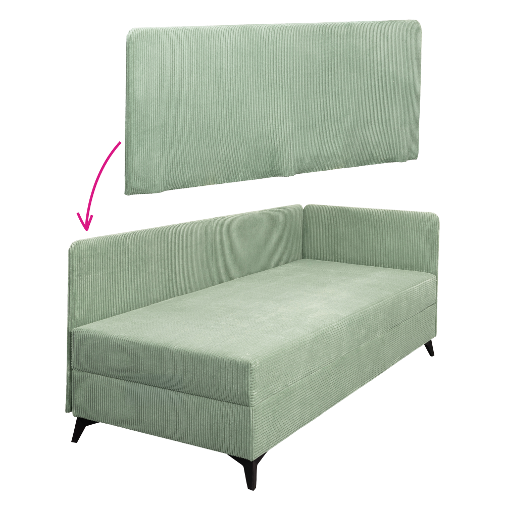 Bočnice k válendě, zelená, ISIB