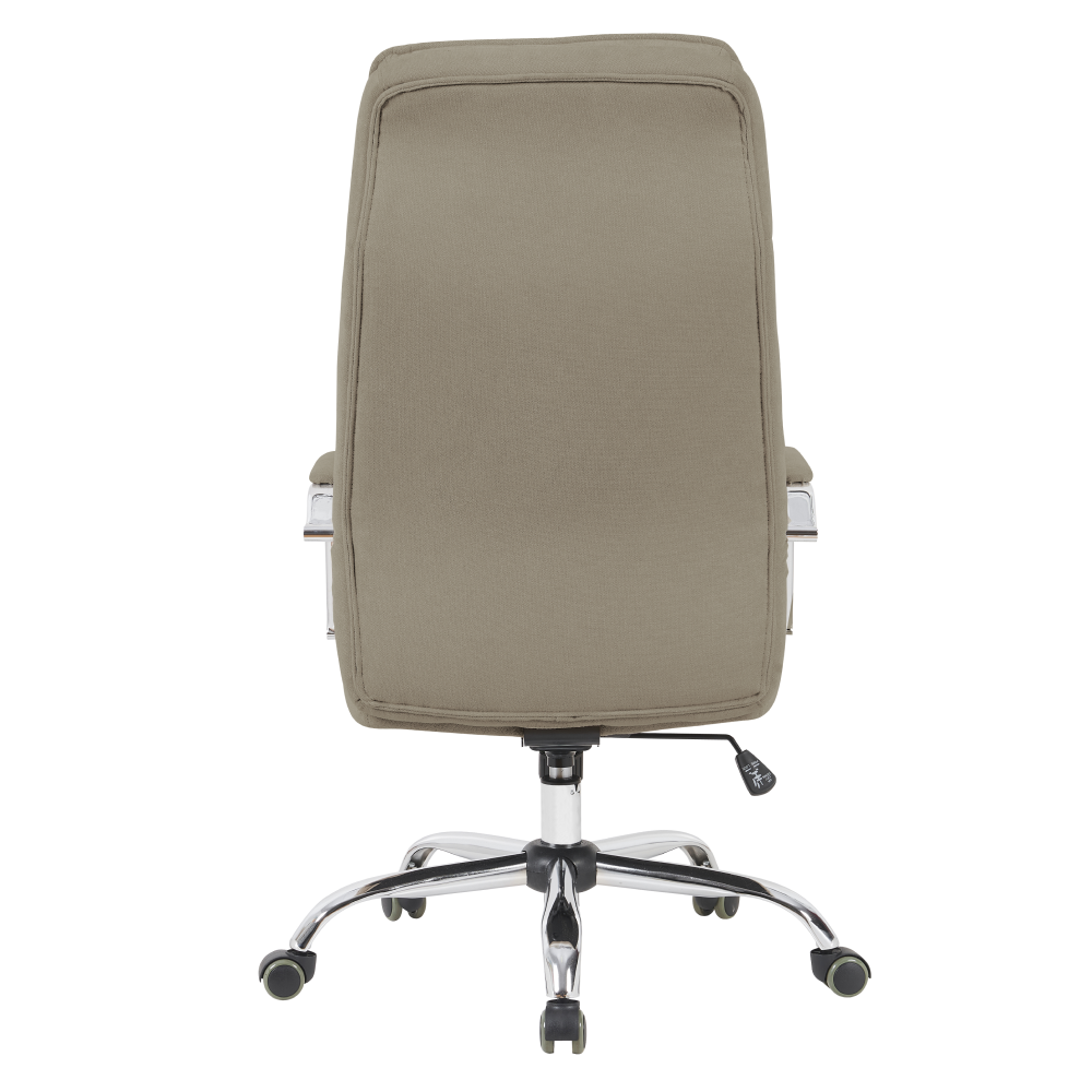 Kancelárske kreslo, béžová/chróm, JODY