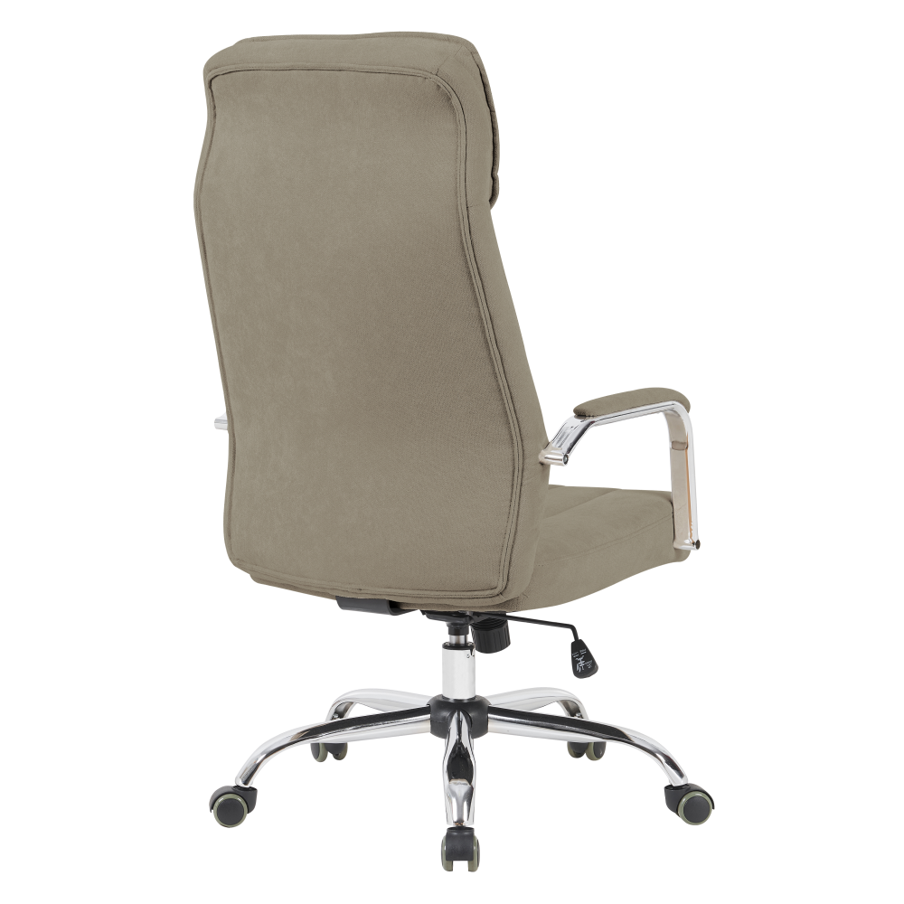 Kancelárske kreslo, béžová/chróm, JODY