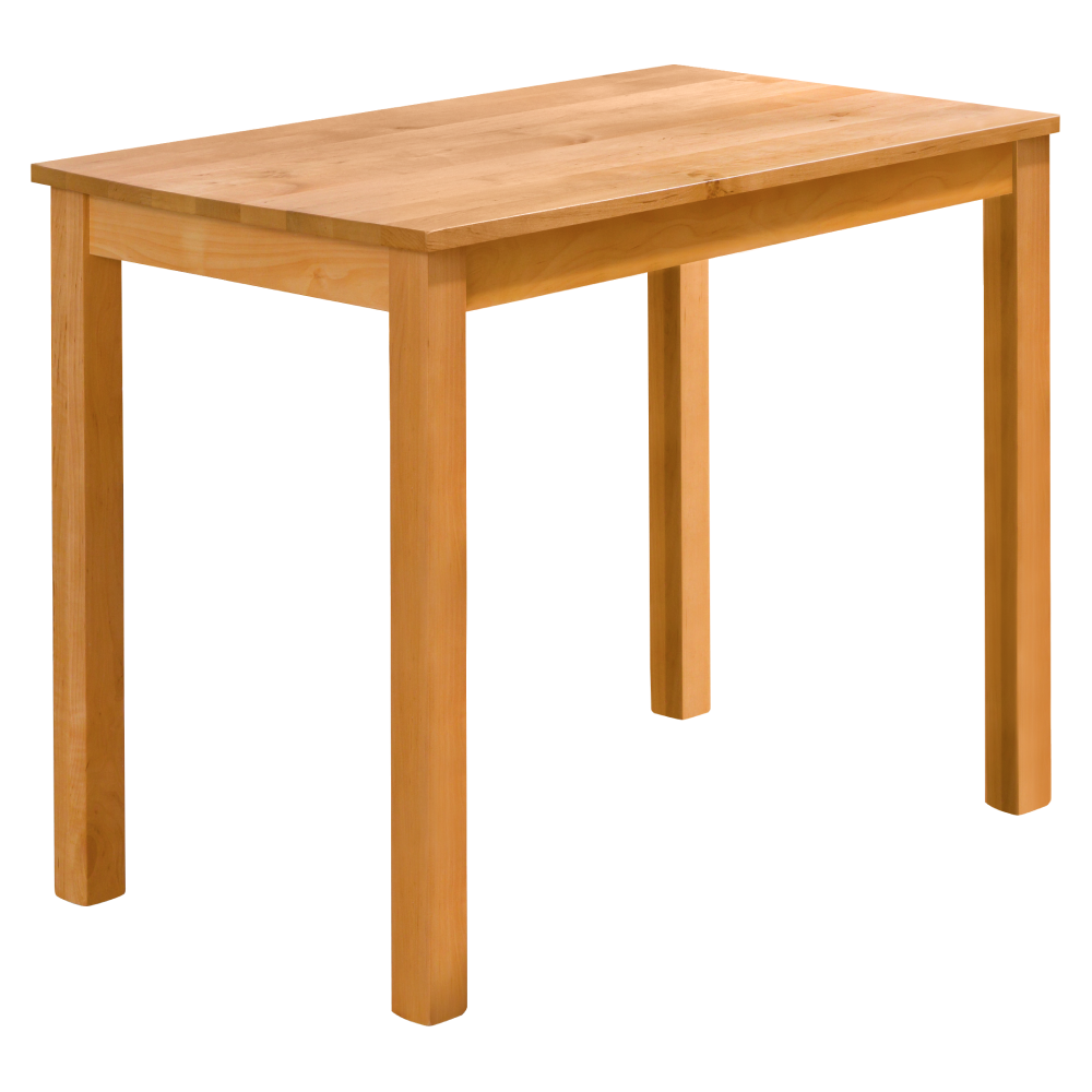 Jedálenský stôl, jelša, drevo, 100x60 cm, MONAN VI