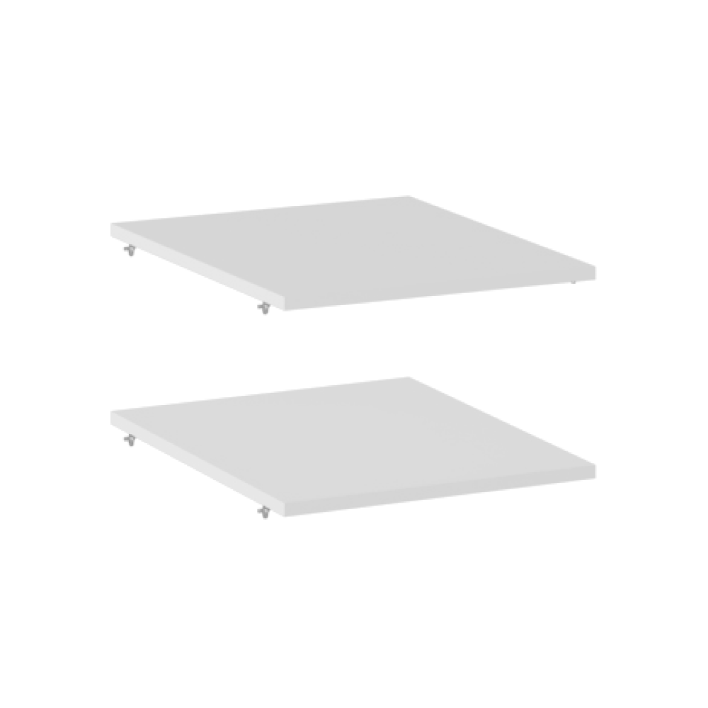 Police, set 2 ks, bílá, JAMES TYP 5