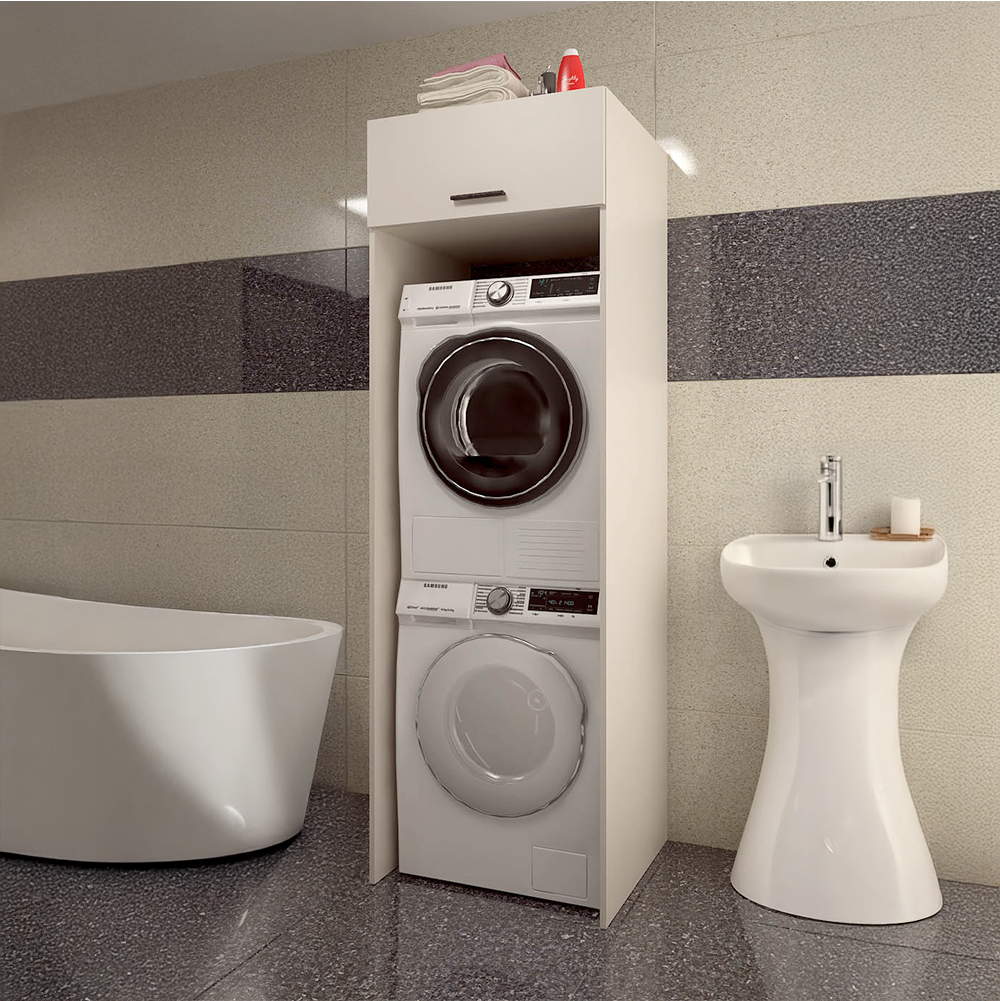 Skrinka nad práčku a sušičku, kašmír, JERGI