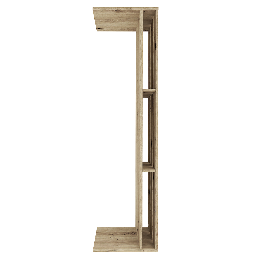 Regál, dub artisan, COLOS