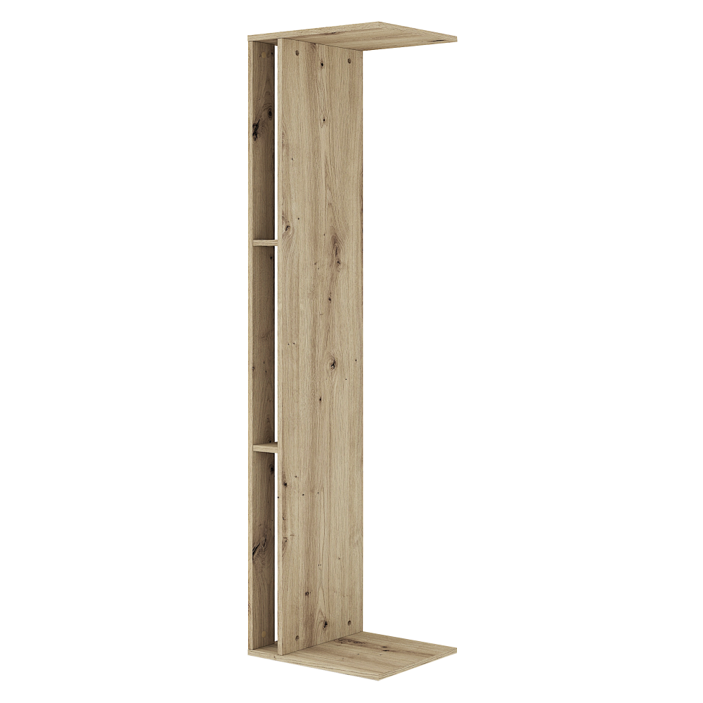 Regál, dub artisan, COLOS