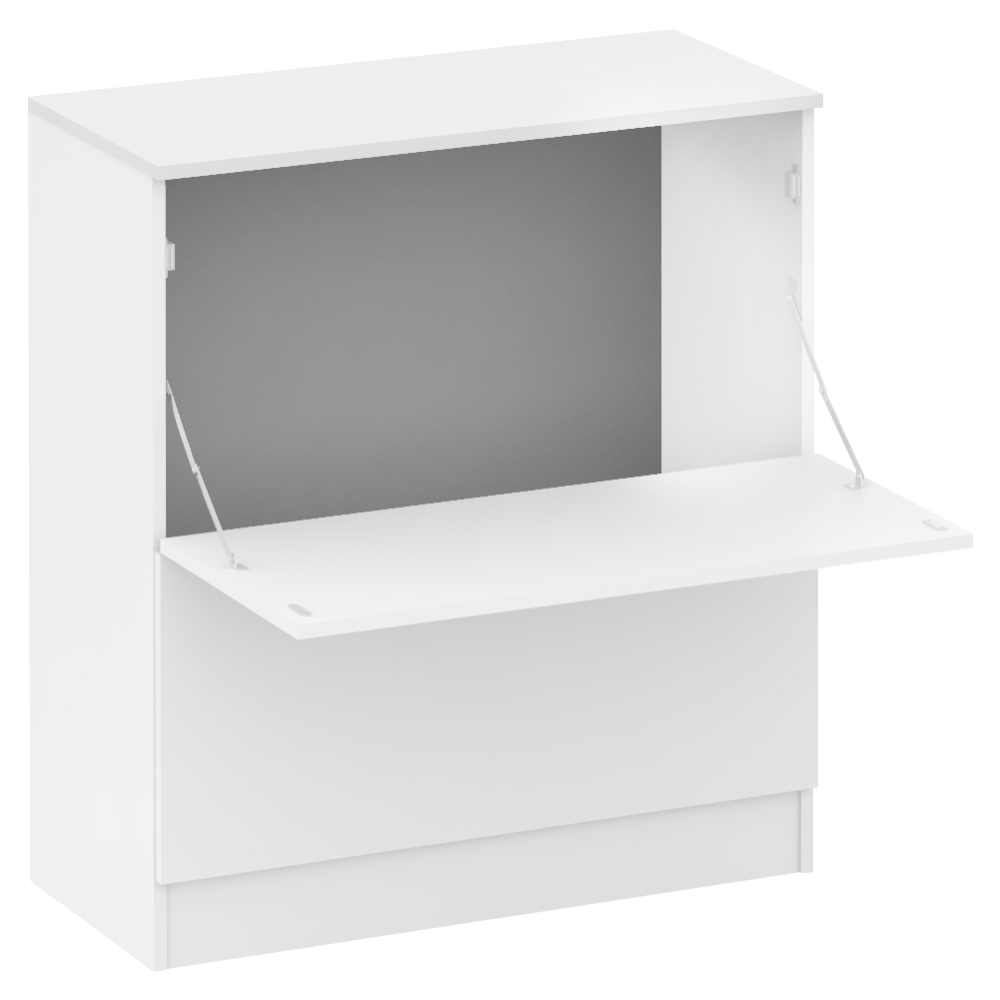 Ágyneműtartó, fehér, BETTY 2 BE-02-040 Ágyneműtartó, fehér, BETTY 2 BE-02-040