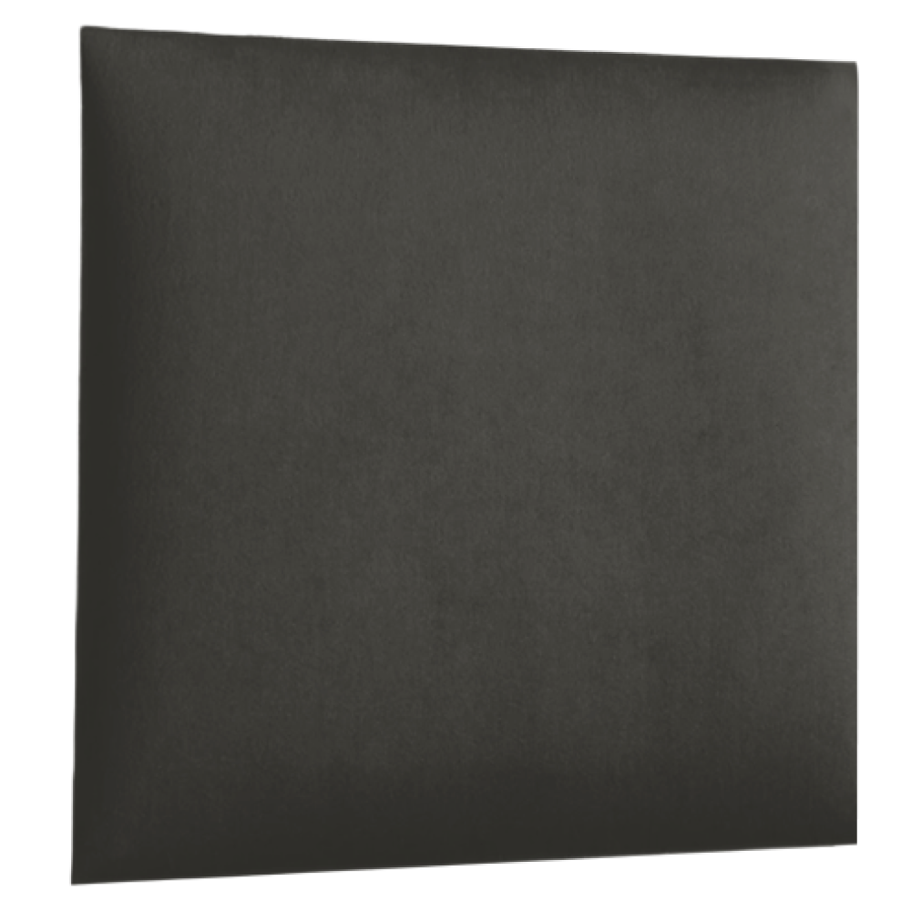 Čalouněný nástěnný panel, šedá, 40x40 cm, SEGY