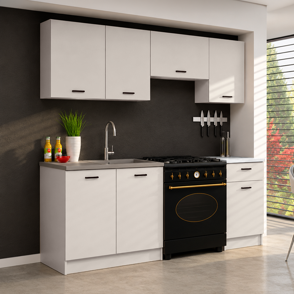 Kuchynská linka 1,8 m, kašmír/biela, APART NEW