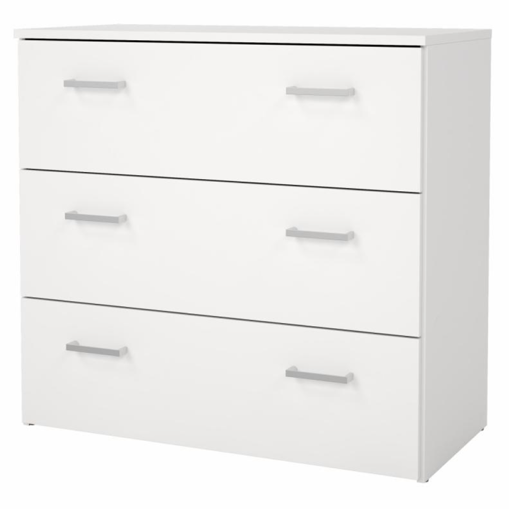 Komód, fehér, GARBO 3 Komód, fehér, GARBO 3