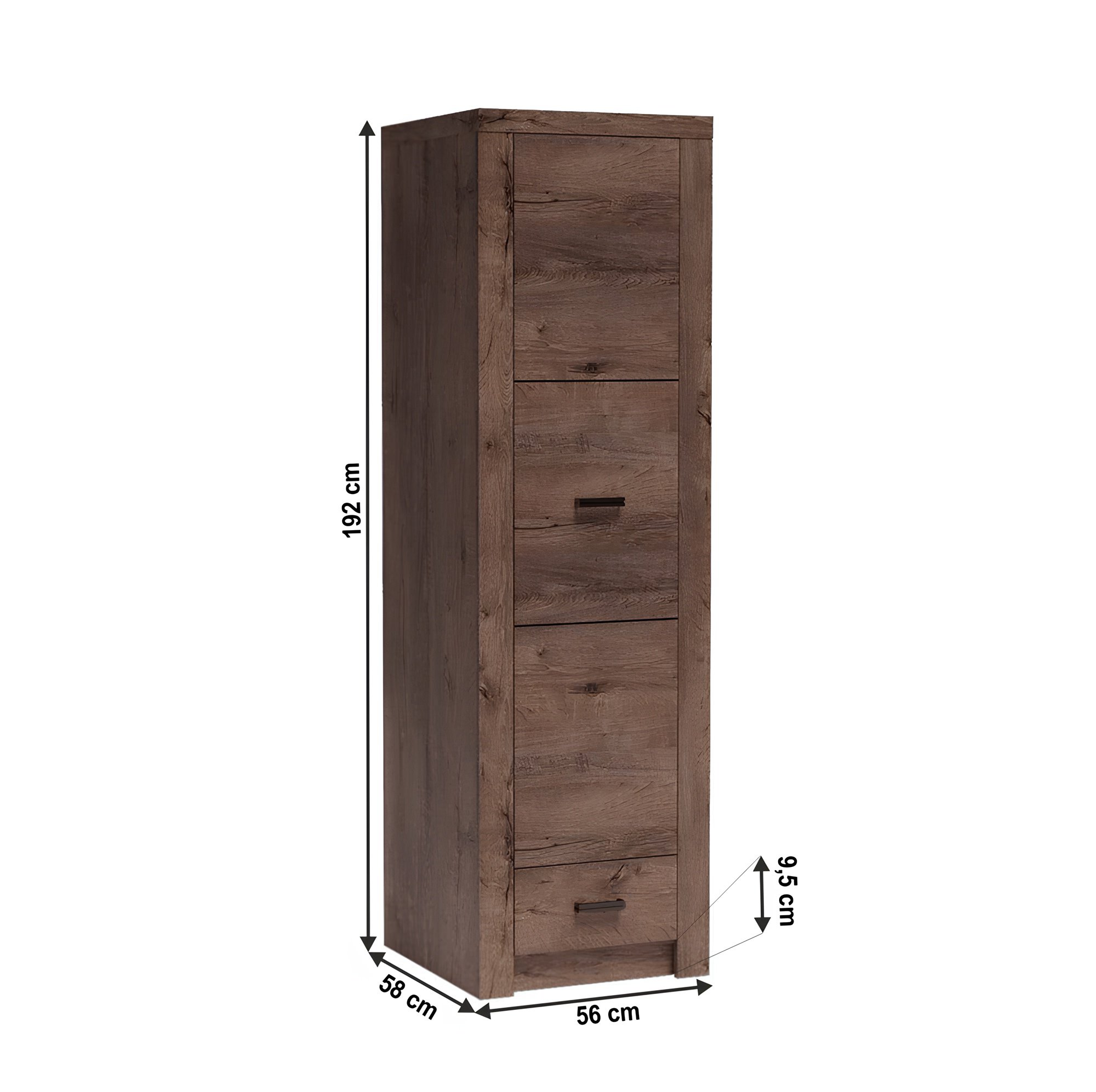 Skriňa, jaseň tmavý, INFINITY I-02