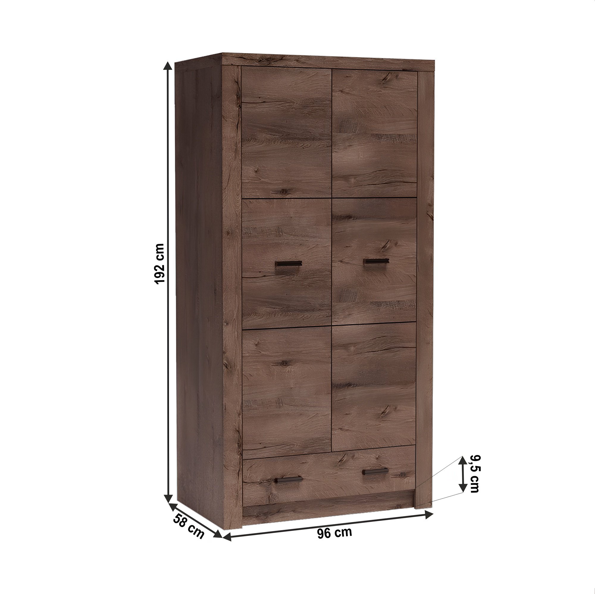 Skriňa, jaseň tmavý, INFINITY I-01