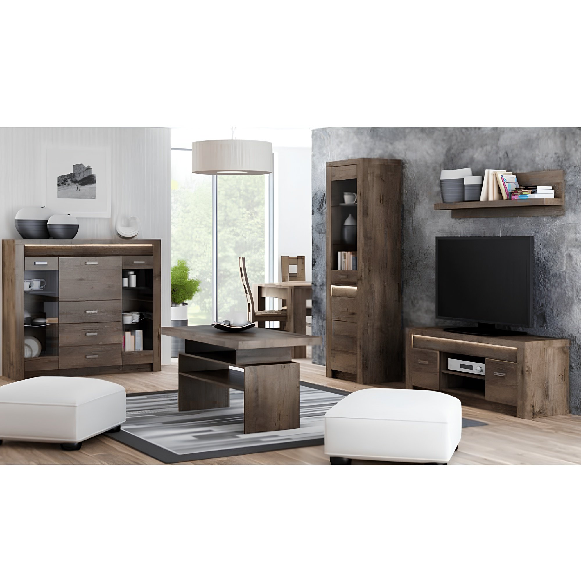 Komód, kőris sötét, INFINITY I-07 Komód, kőris sötét, INFINITY I-07