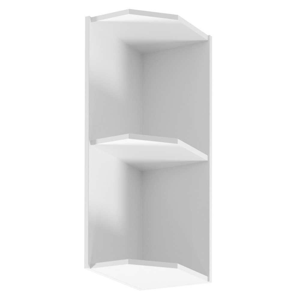 Horní rohová skříňka, bílá, ROYAL G25PZ