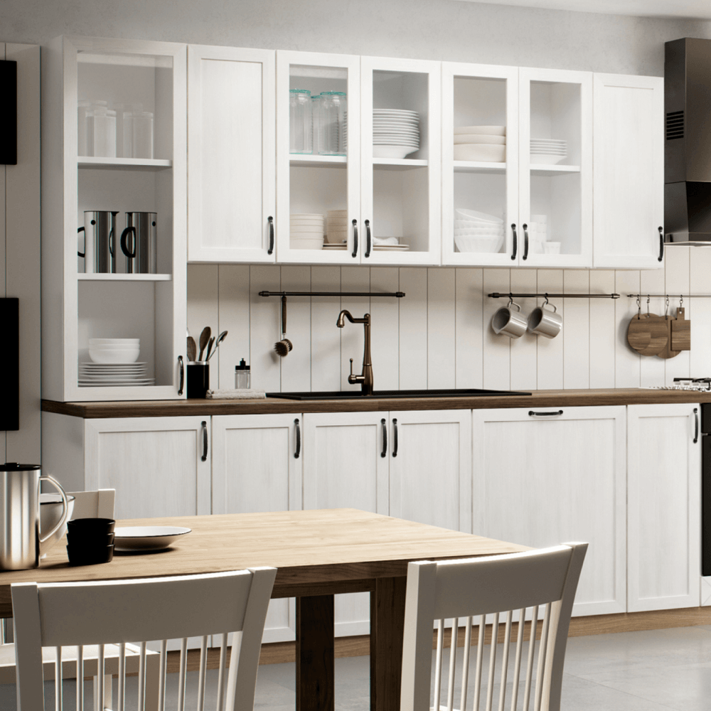 Alsó sarokszekrény, fehér, balos, ROYAL D25PZ