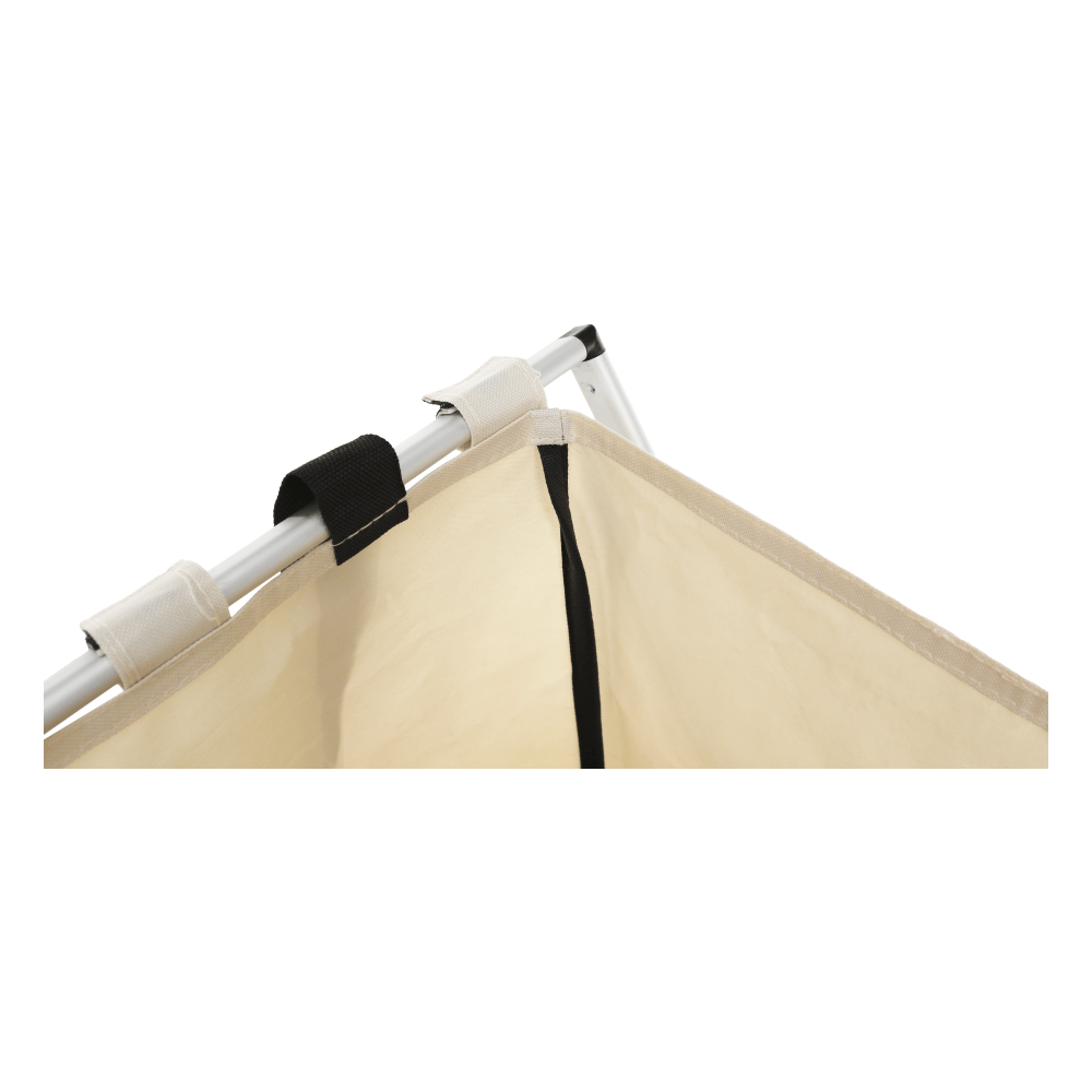 Szennyestartó kosár szövetből, szürke-bézs, LAUNDRY TYP 1 Szennyestartó kosár szövetből, szürke-bézs, LAUNDRY TYP 1