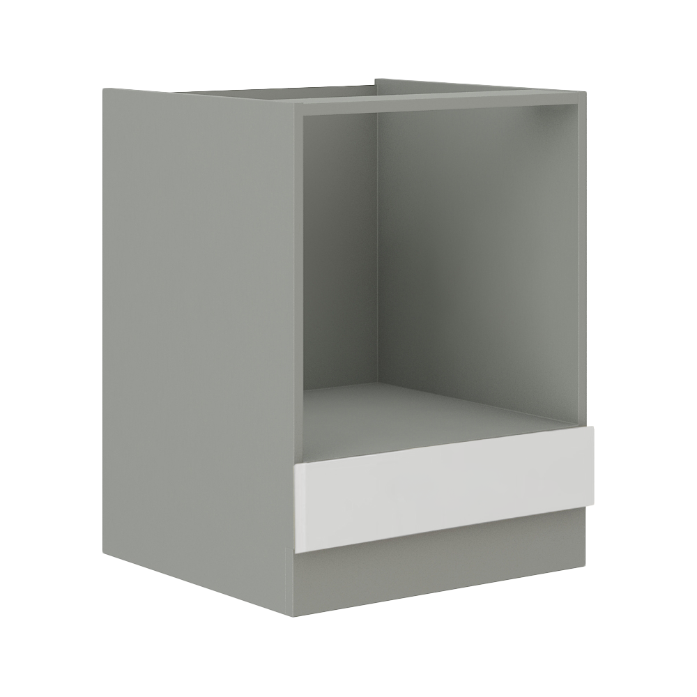 Skrinka dolná, biela vysoký lesk, PRADO 60 DG BB