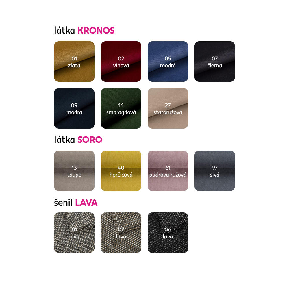 Klubové dvojkreslo, látka červená, CUBA