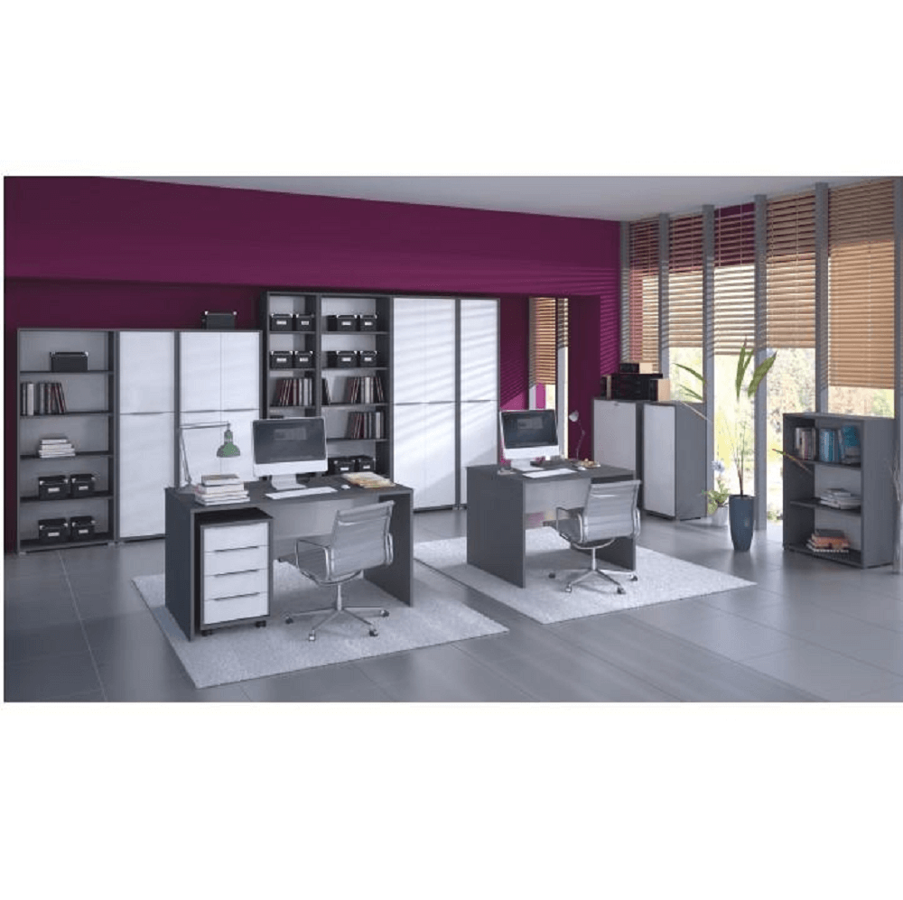 Otvorený regál, grafit, RIOMA NEW TYP 4