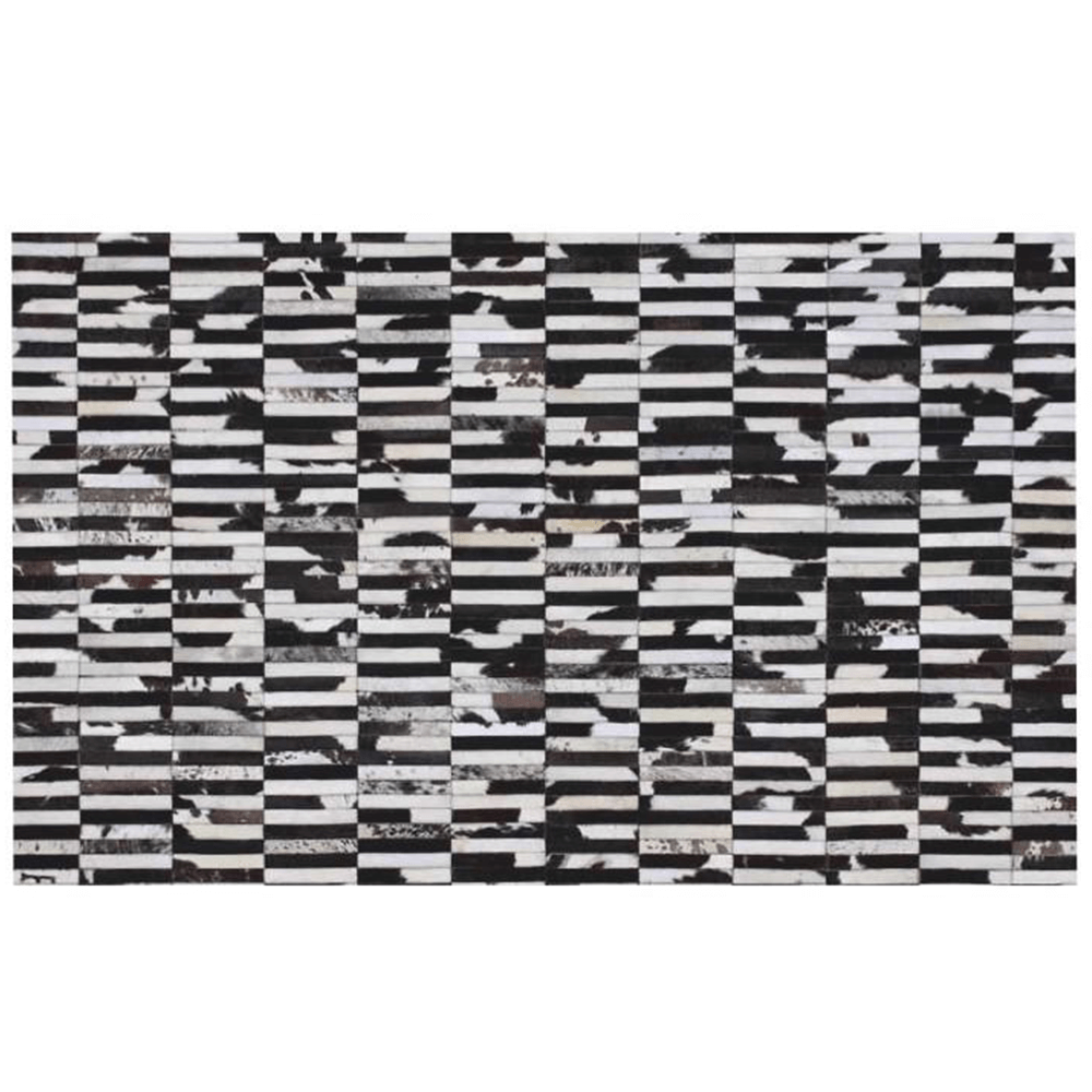 Luxusní koberec, pravá kůže, 141x200, KŮŽE TYP 6
