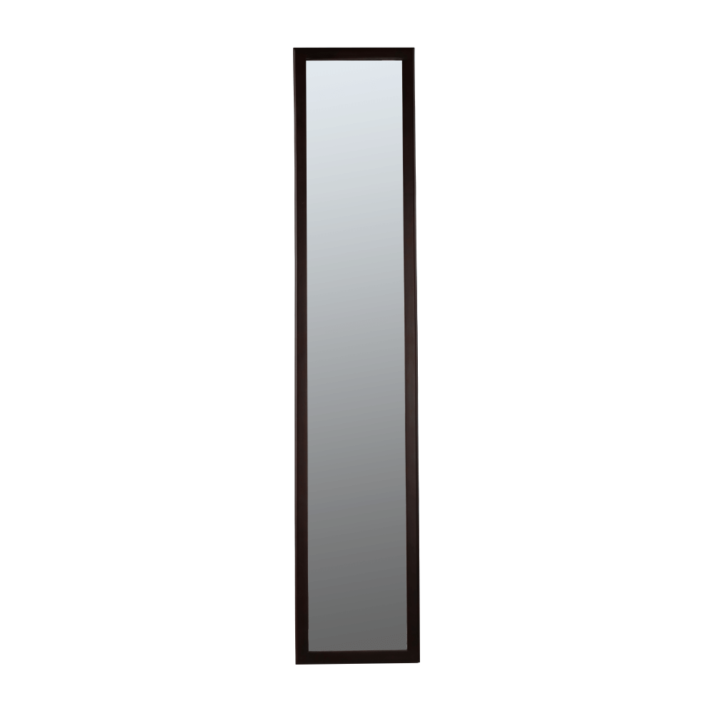 Zrcadlo, dřevěný rám hnědé barvy, Malkia TYP 4