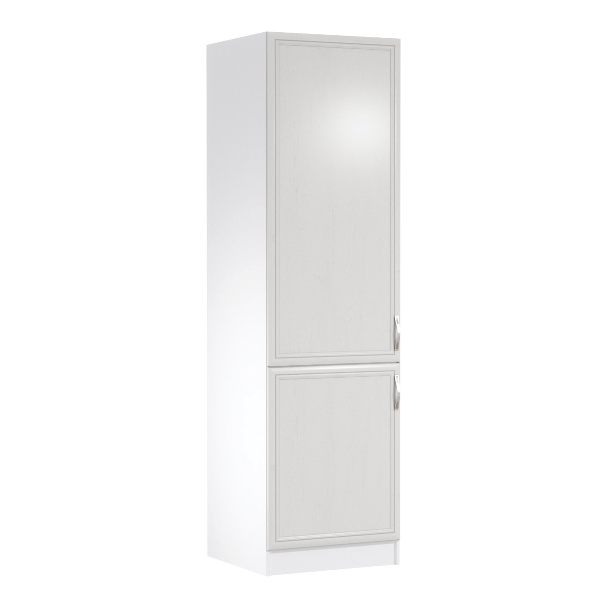 Hűtő beépítő konyhaszekrény d60zl, balos, fehér/sosna andersen, sicilia