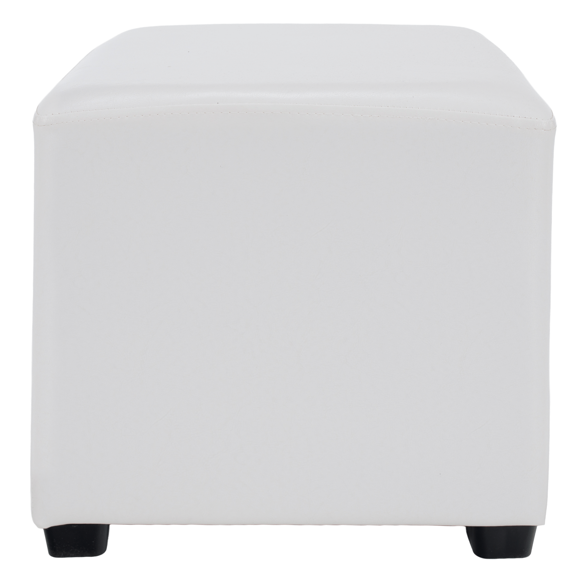 Puff, fehér textilbőr, NIKI NEW Puff, fehér textilbőr, NIKI NEW