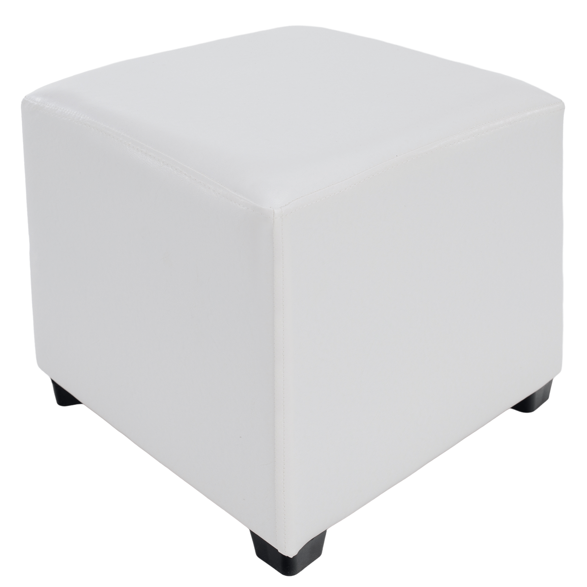 Puff, fehér textilbőr, NIKI NEW Puff, fehér textilbőr, NIKI NEW