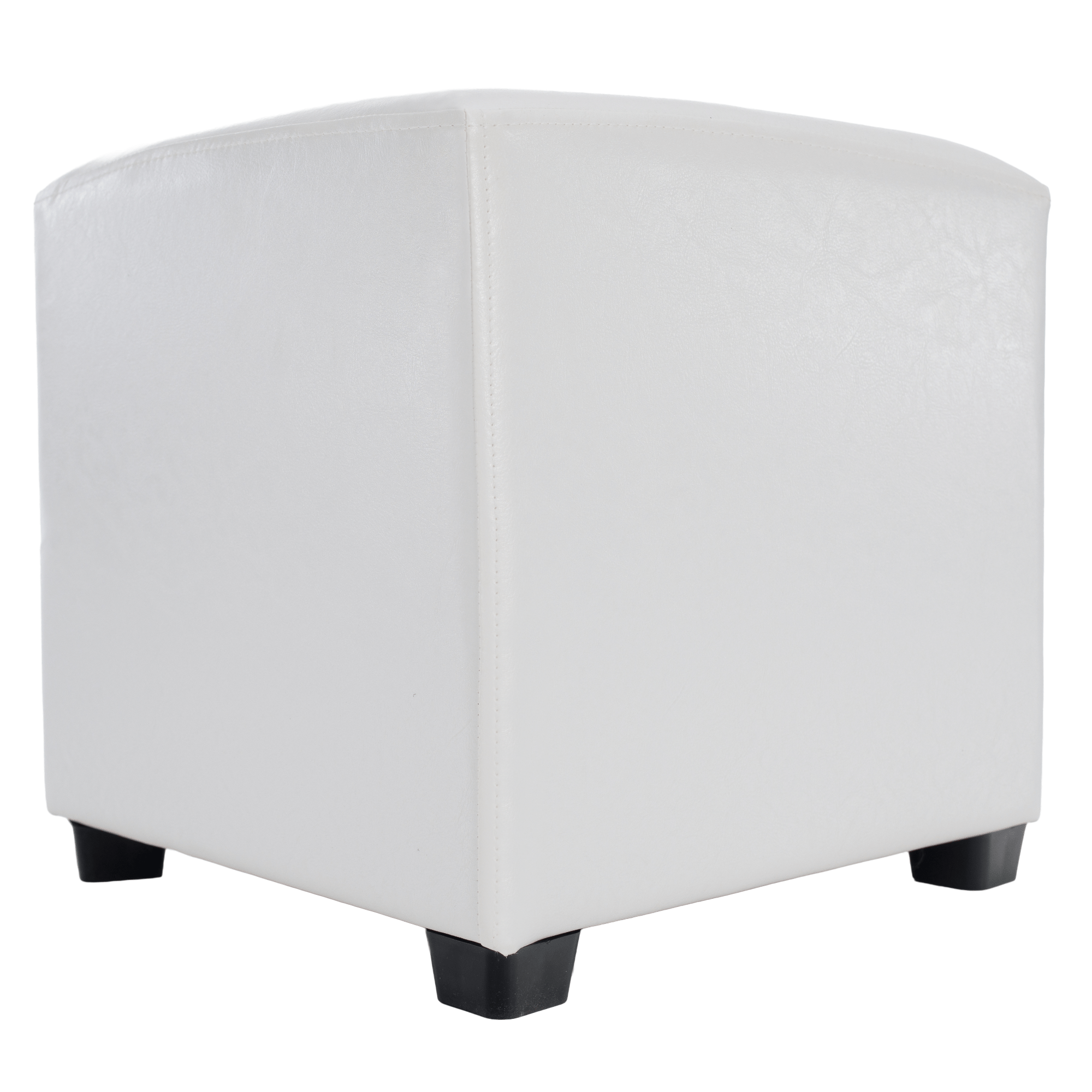 Puff, fehér textilbőr, NIKI NEW Puff, fehér textilbőr, NIKI NEW