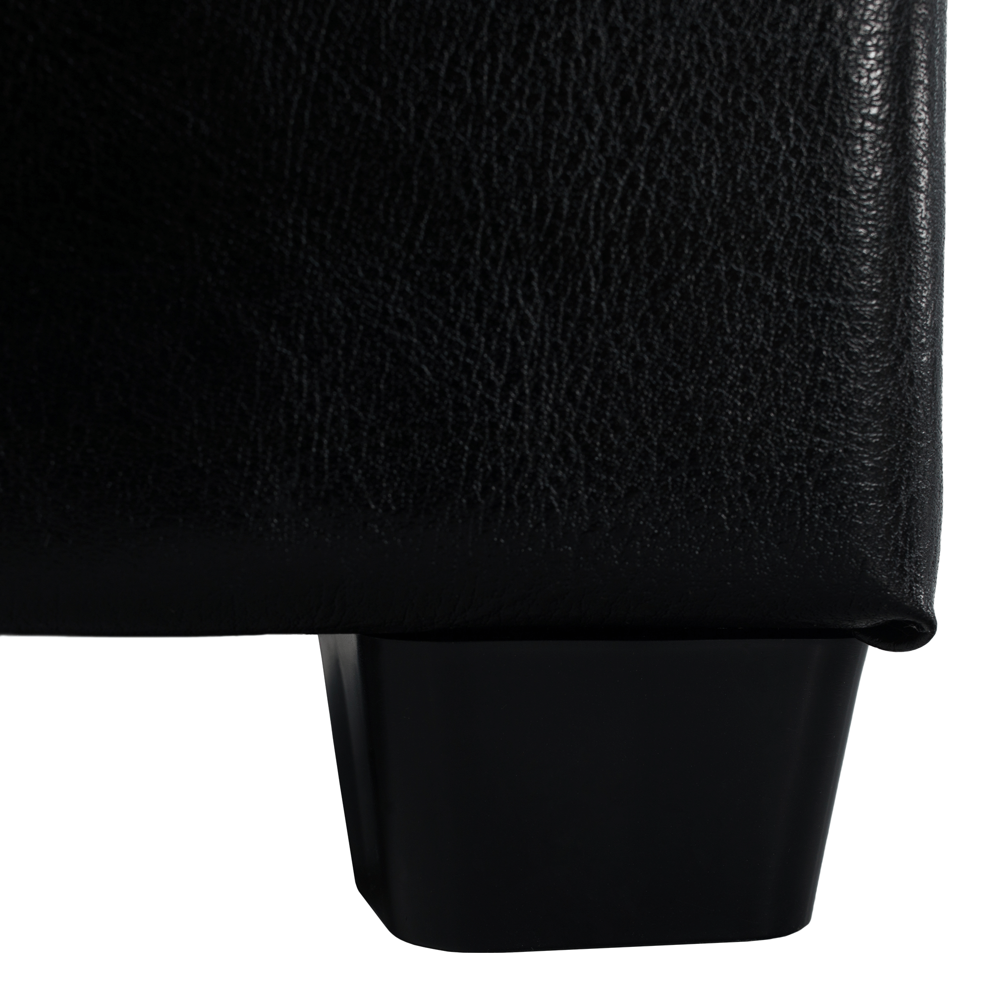 Puff, fekete textilbőr, NIKI NEW Puff, fekete textilbőr, NIKI NEW