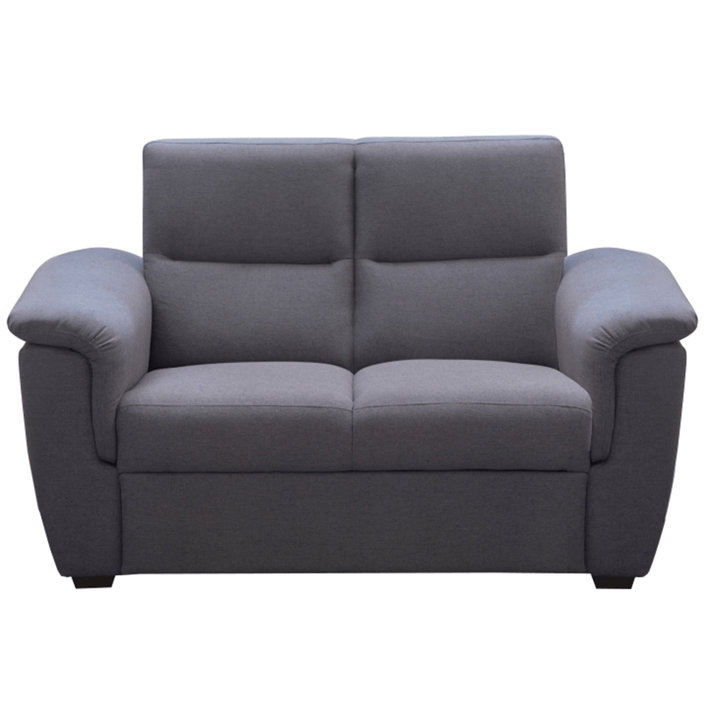 Canapea cu 2-locuri, material gri, la comandă, BORN