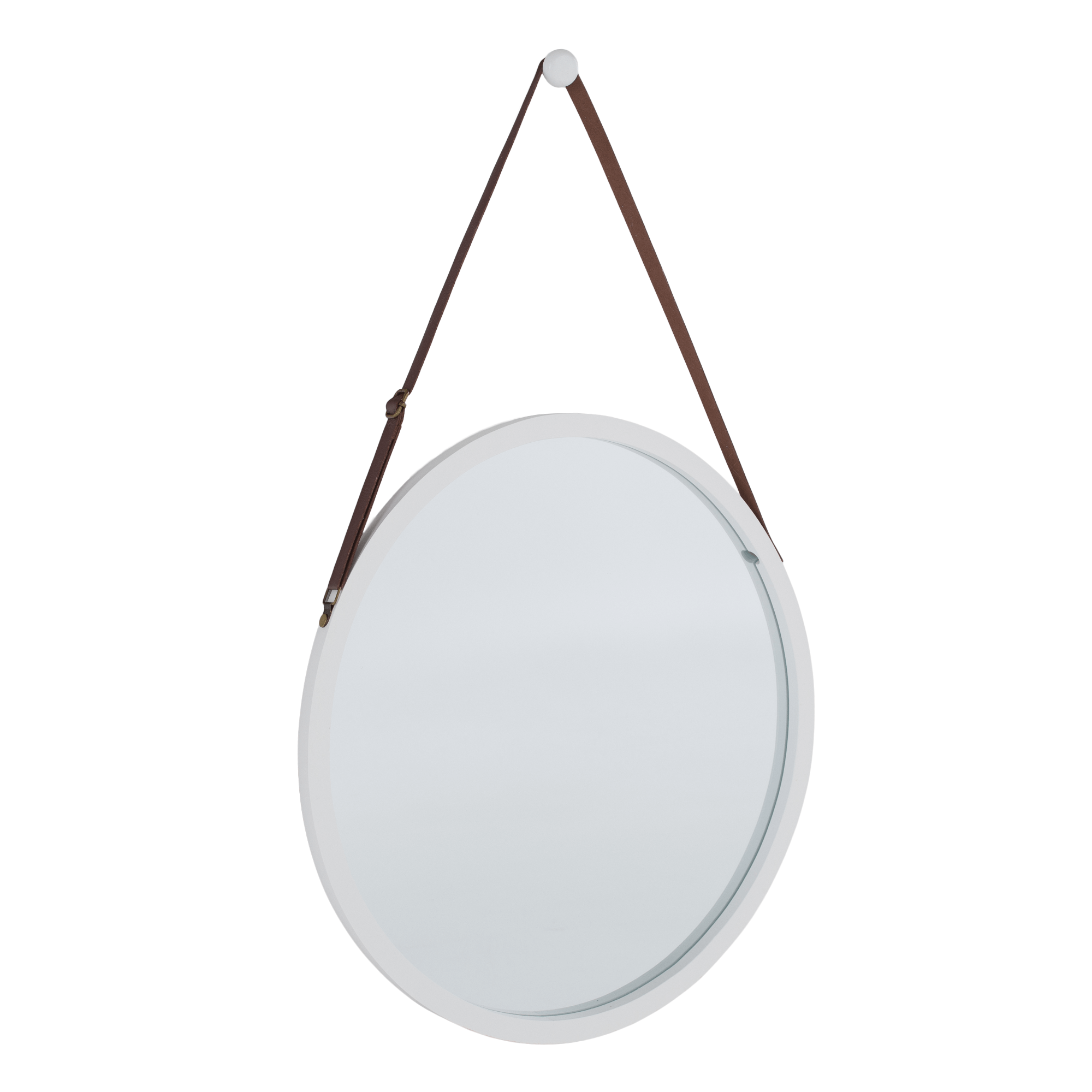 Zrkadlo, bambus biela, LEMI 1