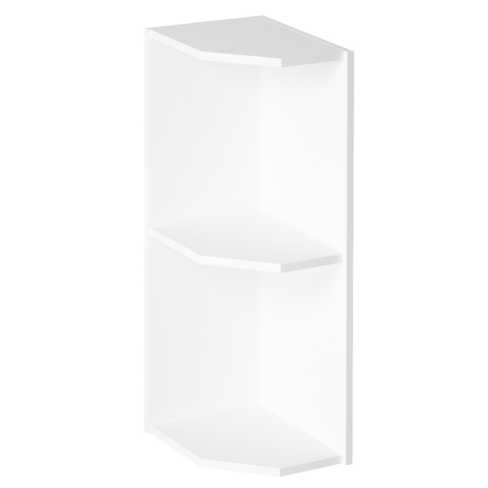 Felső sarokszekrény, fehér, AURORA G25PZ Felső sarokszekrény, fehér, AURORA G25PZ