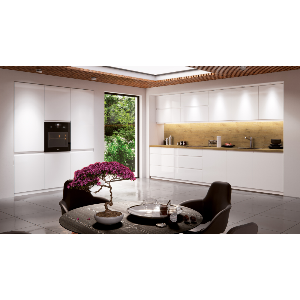 Felsőszekrény, fehér/fehér extra magasfényű, jobbos, AURORA G30 Felsőszekrény, fehér/fehér extra magasfényű, jobbos, AURORA G30