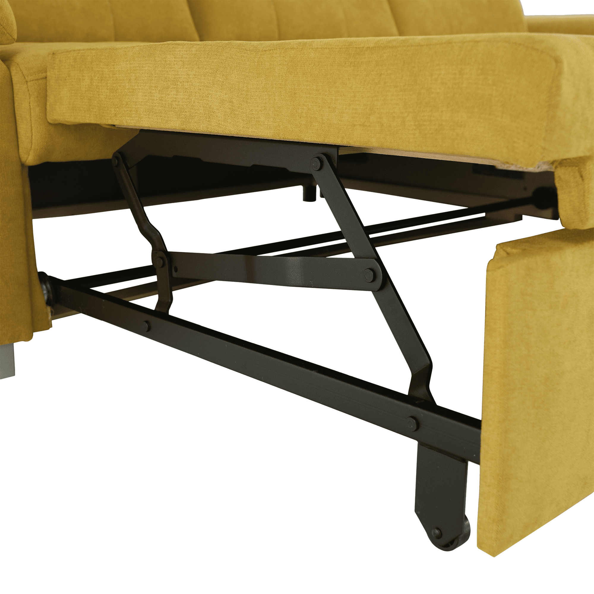 Ülőgarnitúra, mustár anyag, jobbos, EVANGELIN Ülőgarnitúra, mustár anyag, jobbos, EVANGELIN