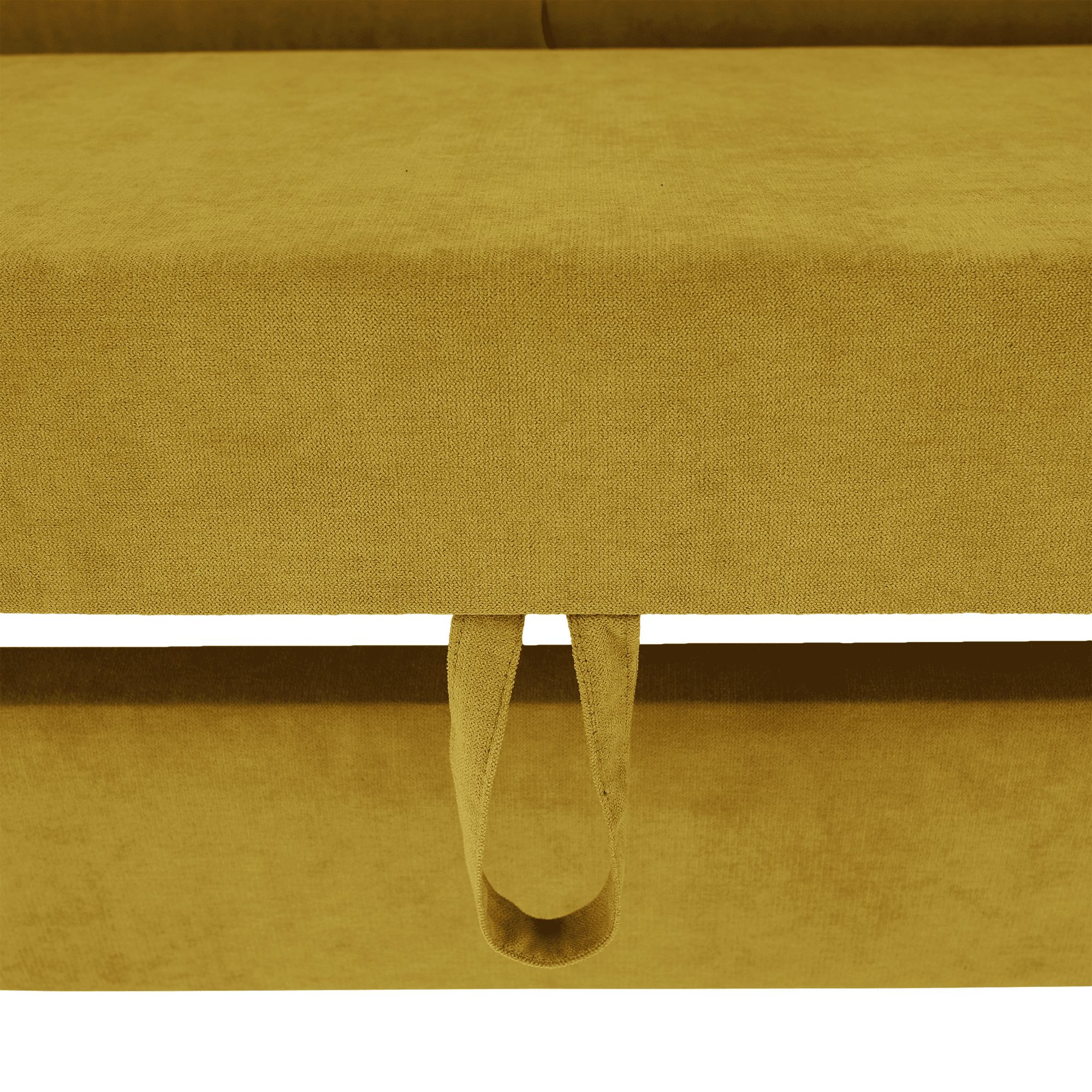 Ülőgarnitúra, mustár anyag, jobbos, EVANGELIN Ülőgarnitúra, mustár anyag, jobbos, EVANGELIN