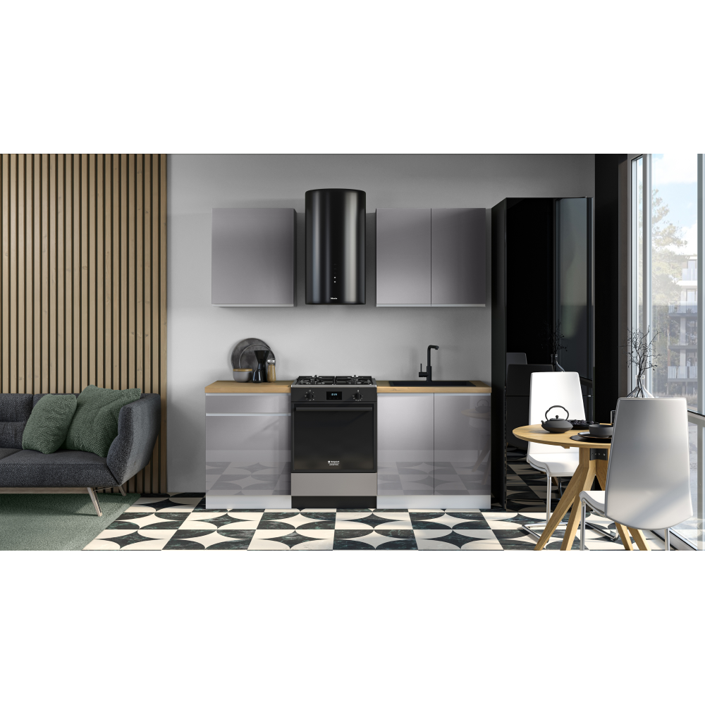 Előlap mosogatógéphez, fehér/szürke extra magasfényű HG, 44,6x57, AURORA