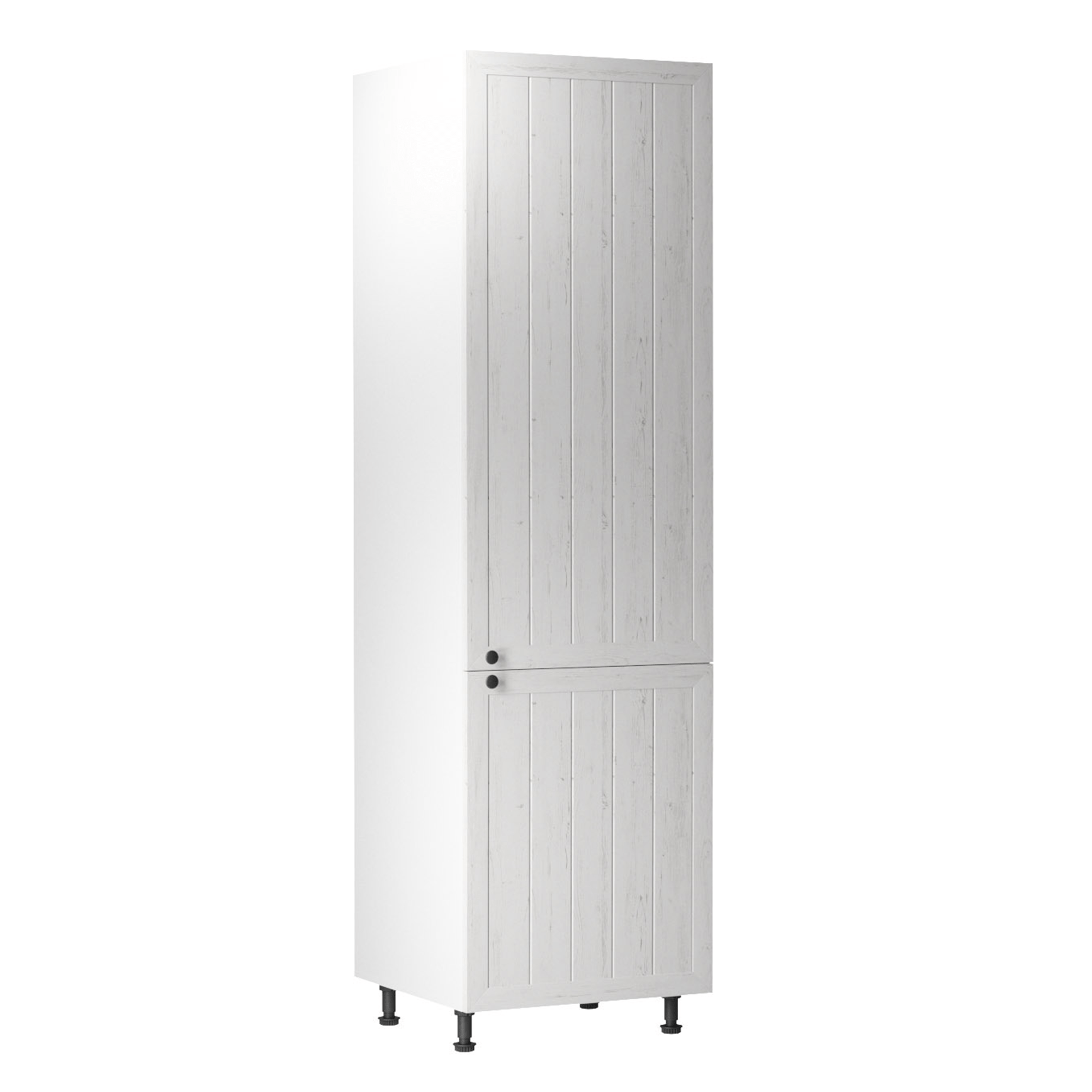 Dulap pentru alimente, alb/pin andersen, stânga, PROVANCE D60R