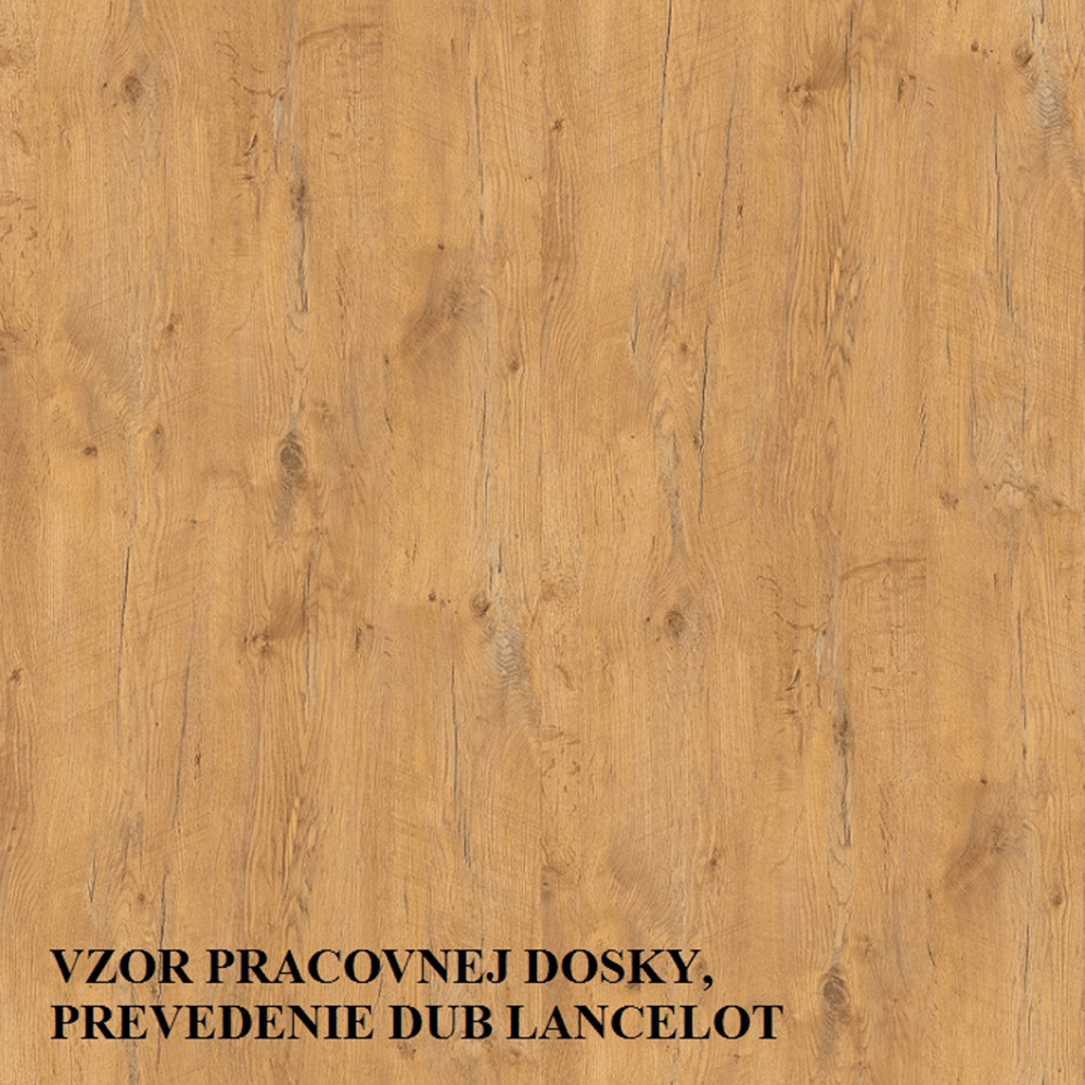 Vysoká skrinka, dub lancelot/sivá matná, VEGA 60 DPS-210 3S 1F