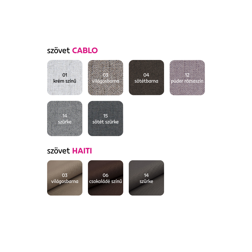 Kanapé ágyfunkcióval, világoskék anyag, jobbos kivitel, LAUREL