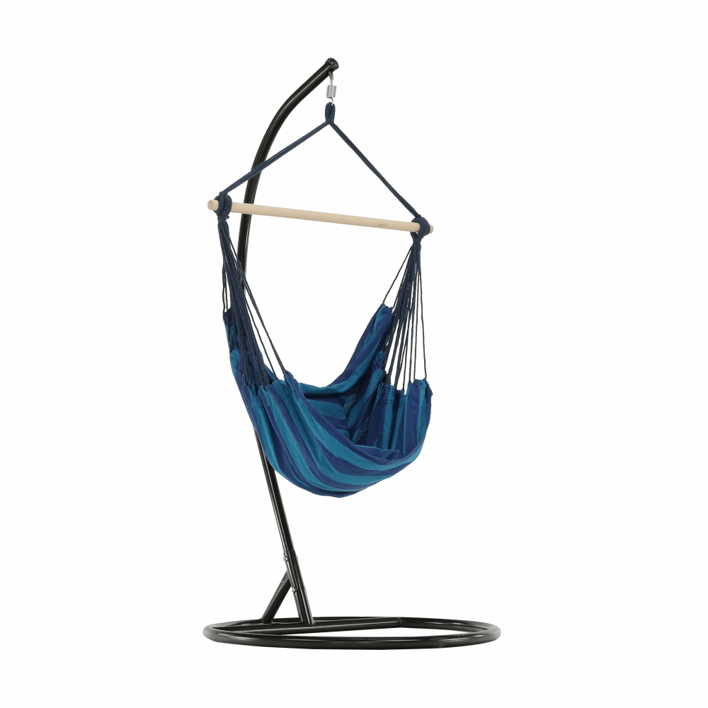 Függő hintafotel, kék, NIKOLO NEW