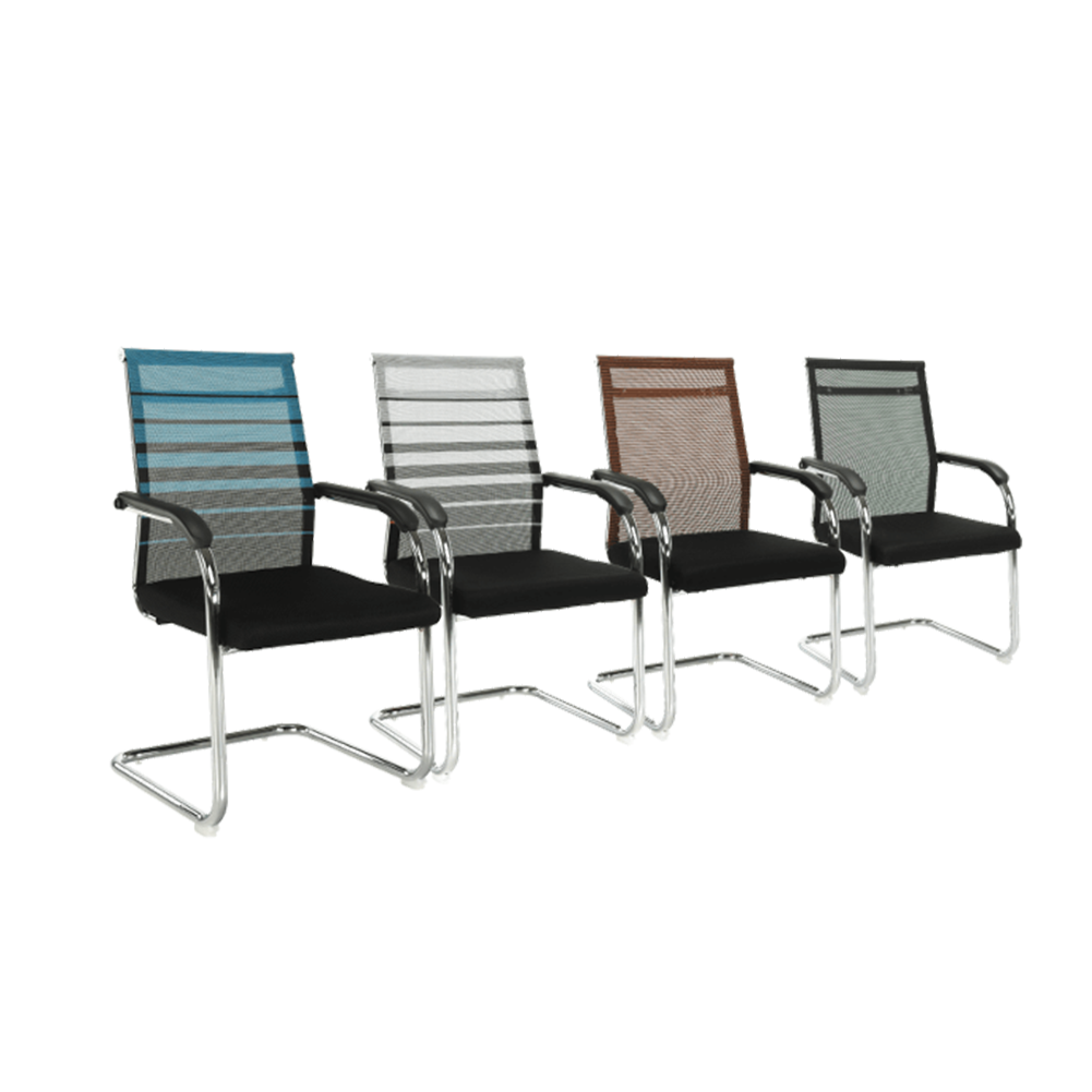 Tárgyalószék, szürke/fekete/ezüst, ESIN Tárgyalószék, szürke/fekete/ezüst, ESIN