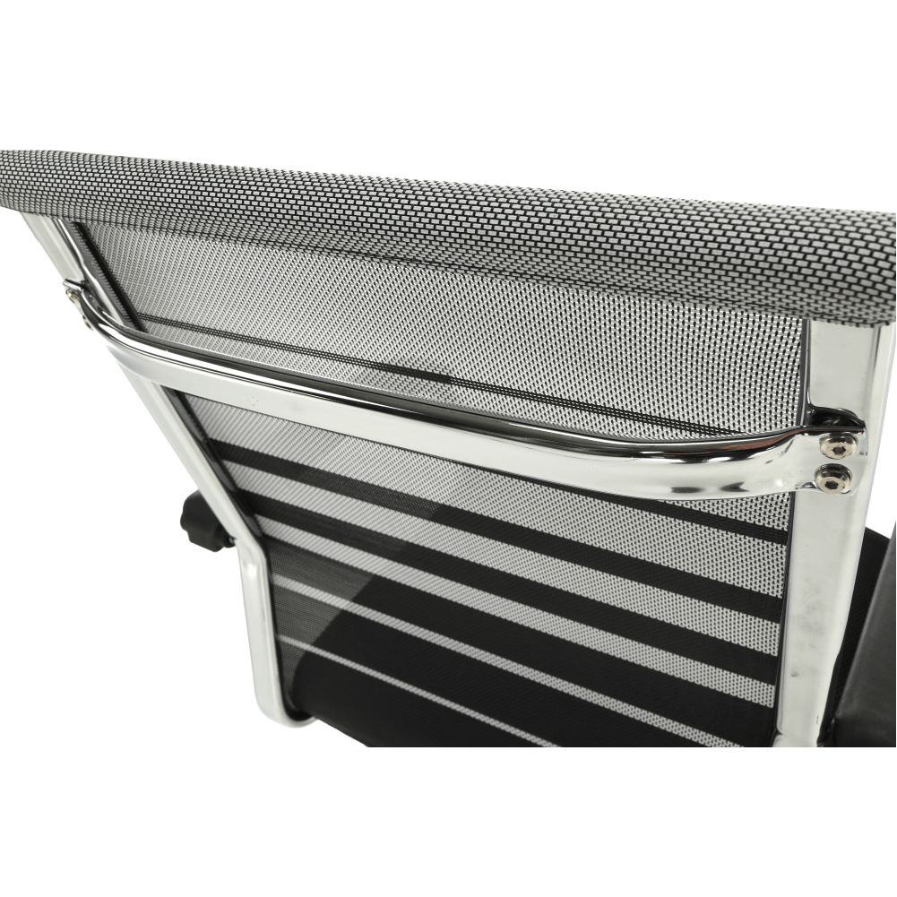 Tárgyalószék, szürke/fekete/ezüst, ESIN Tárgyalószék, szürke/fekete/ezüst, ESIN