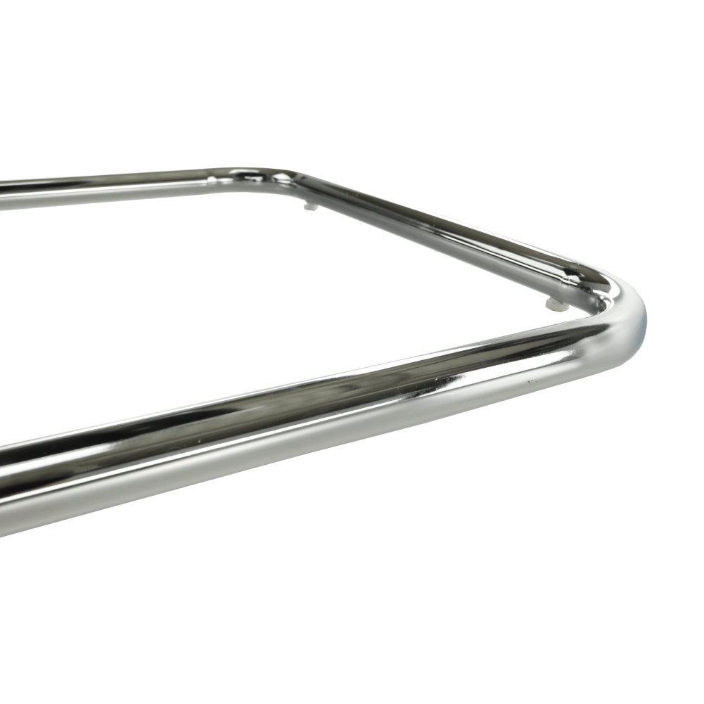 Tárgyalószék, fekete/ezüst, ESIN